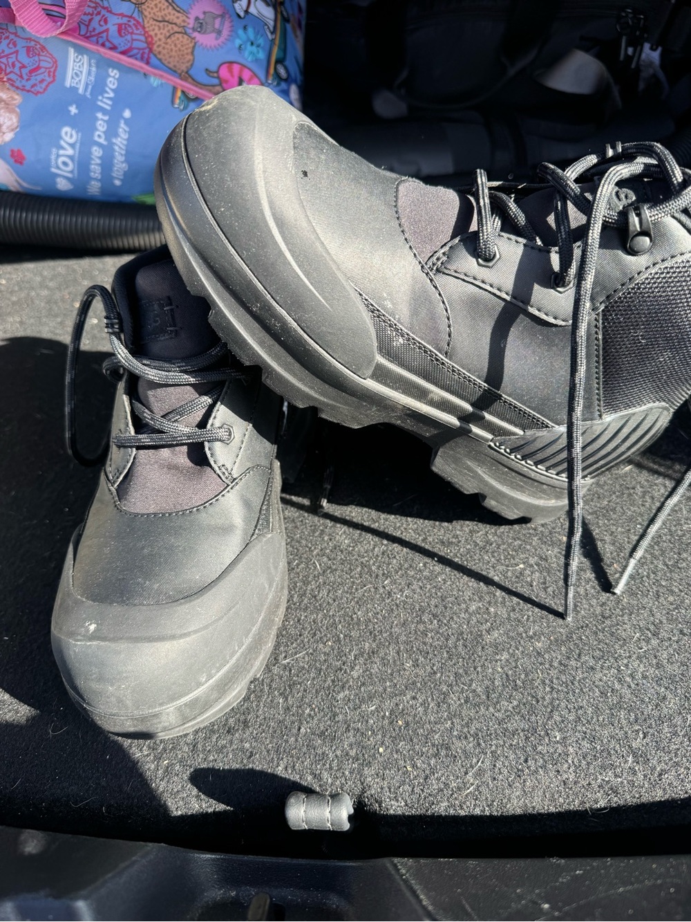 UGG Men's Black Tactical Lace-Up Boots